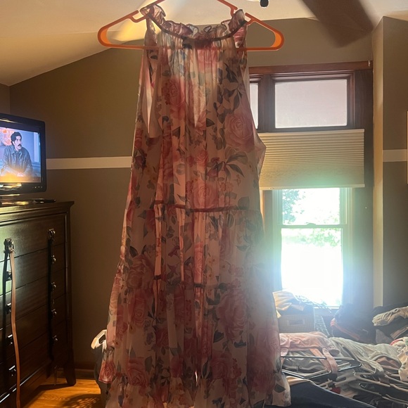 Petal & Pup Multicolor Ruffled Dress - Picture 8 of 9